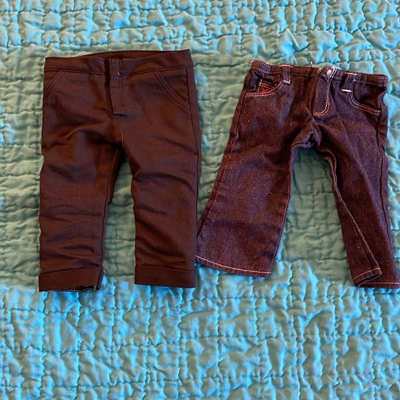 Lot of 17 American Girl pants/shorts/tights/underwear - Picture 5 of 8